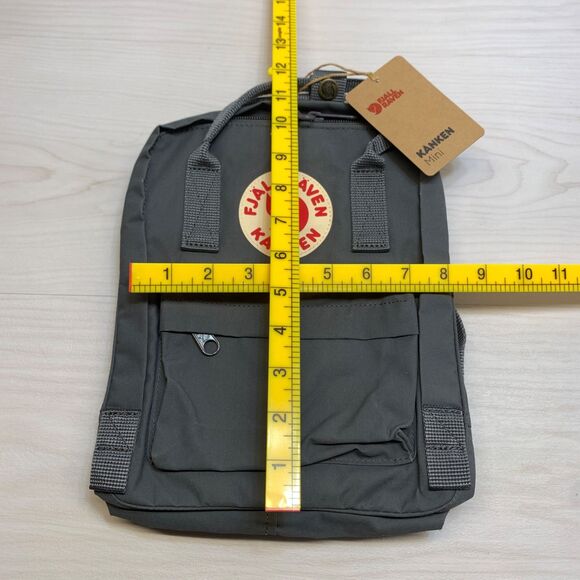 Fjällräven Unisex Kånken Mini Super Grey One Size Backpack Womens Mens main image 7